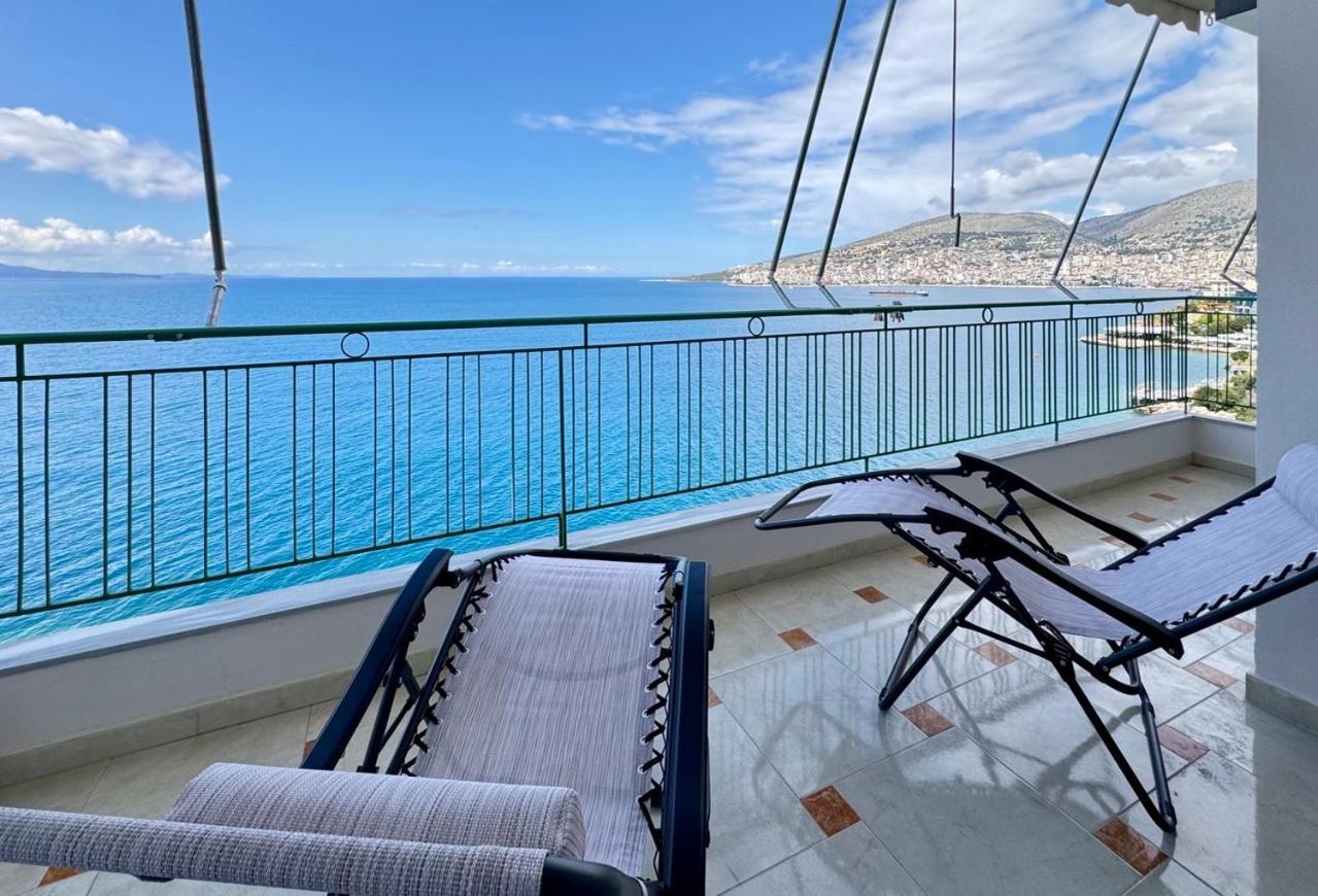 Ferienwohnung Vista View Promenade Sarandë Exterior foto